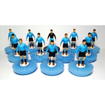 Subbuteo Andrew Table Soccer Uruguay 1930 on Classic Hasbro Bases